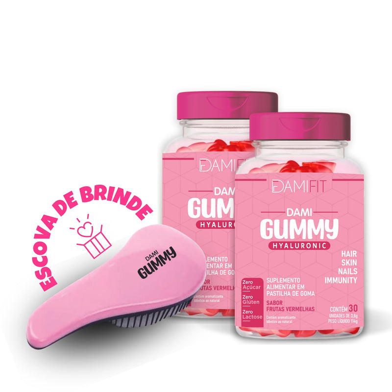 Dami Gummy + Escova Mágica 60 Dias